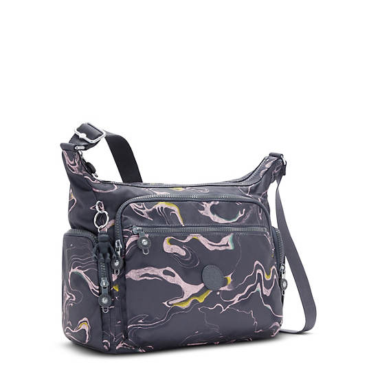 Kipling Gabbie Printed Crossbody Veske Grå | NO 2055VR